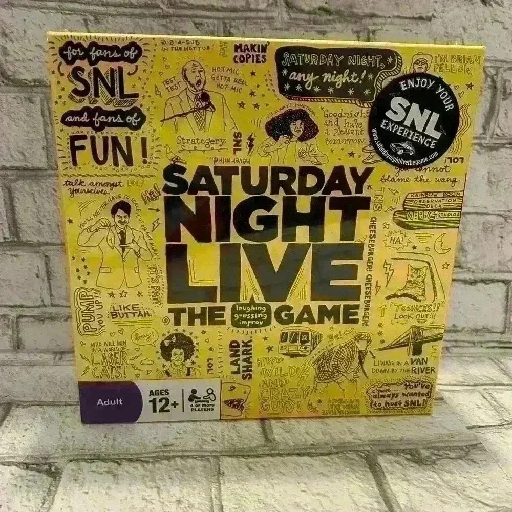 NEW 2010 Saturday Night Live The Trivia Game Yellow Box Edition Factory Sealed